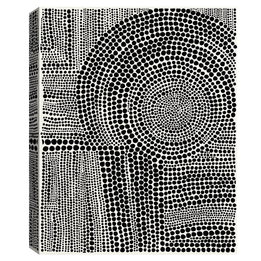 Clustered Dots B' - Unframed Painting Print on Canvas Dakota Fields Size: 30" H x 40" W x 1.5" D