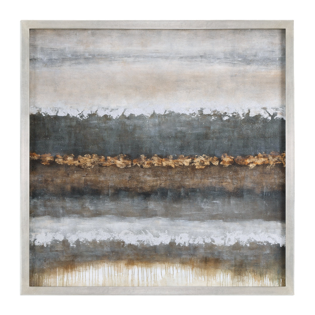Sevine Layers - Picture Frame Painting on Canvas Birch Lane™