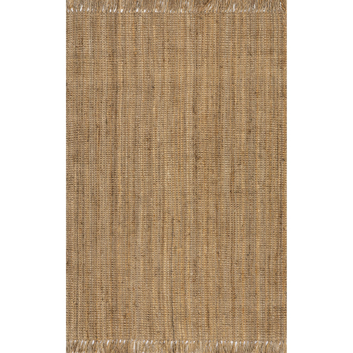 Isalena Handmade Flatweave Farmhouse Jute Area Rug in Natural Gracie Oaks Rug Size: Rectangle 9'6" x 13'6"