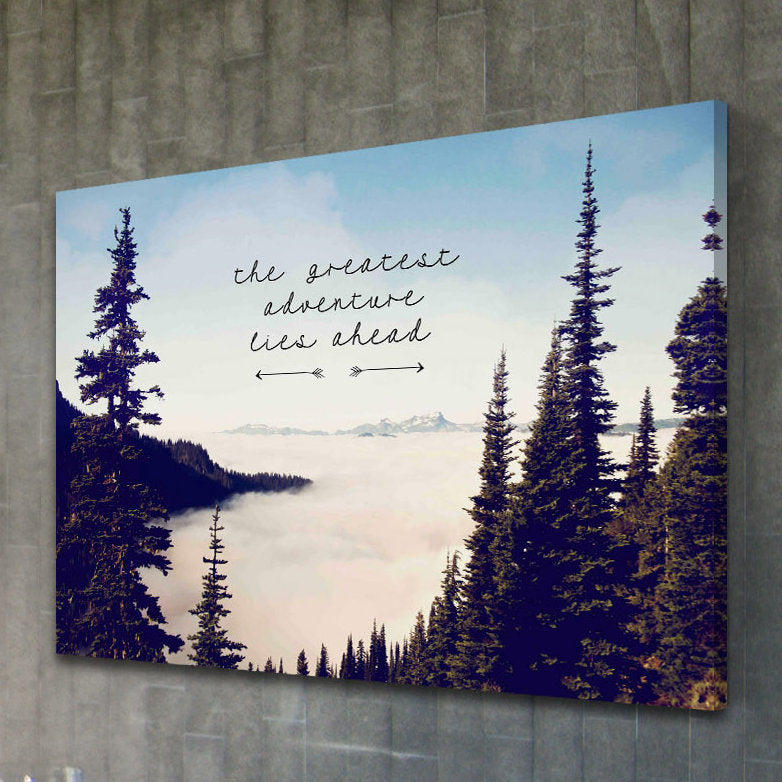 'The Greatest Adventure' by Sylvia Cook Painting Print on Wrapped Canvas Marmont Hill Size: 30” H x 45” W x 1.5” D