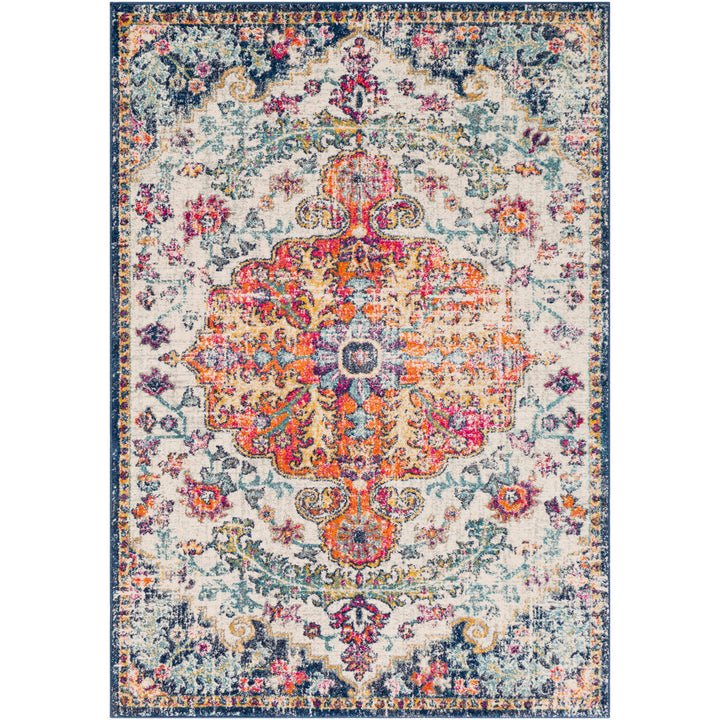 Hillsby Oriental Blue/Orange Area Rug Mistana™ Rug Size: Rectangle 9' x 12'6"