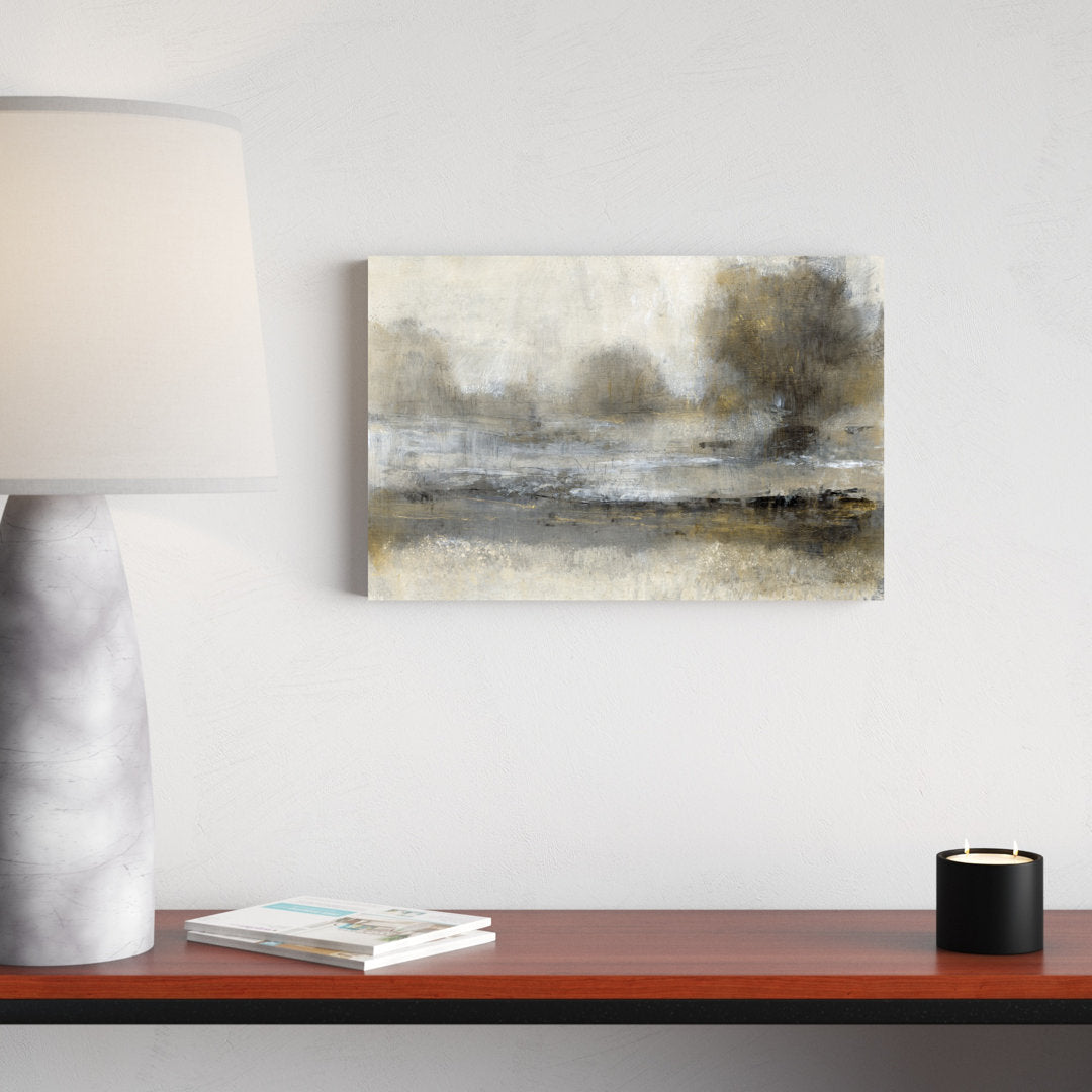 Gilt Landscape I by Timothy O' Toole - Wrapped Canvas Painting Print Wade Logan® Size: 12" H x 18" W
