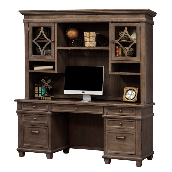 Alderton Solid Wood Credenza Desk Birch Lane™
