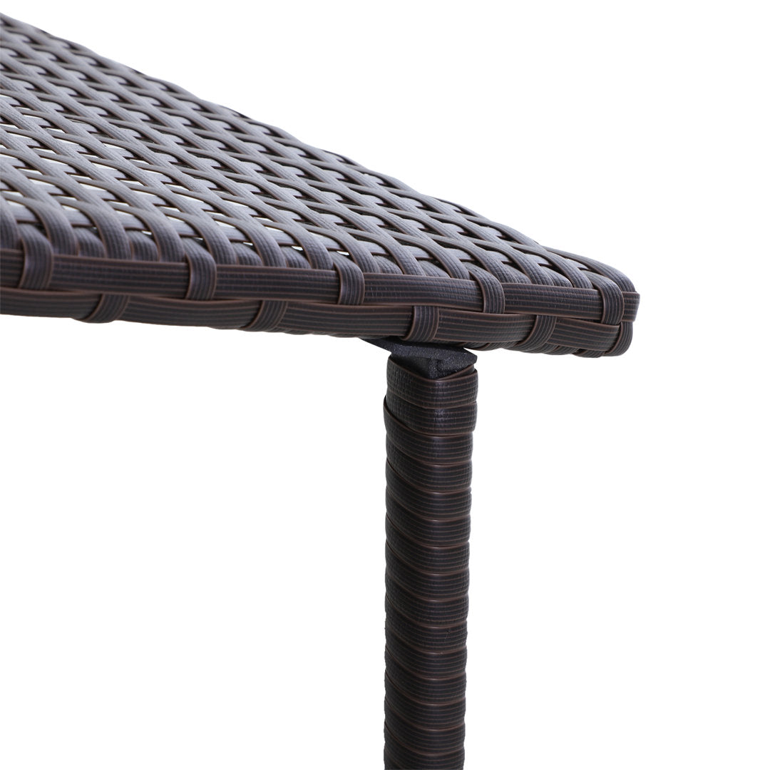 Lininger Wicker Dog House Three Posts™ Size: 27.5" H x 37.5" W x 27.25" D Finish: Brown