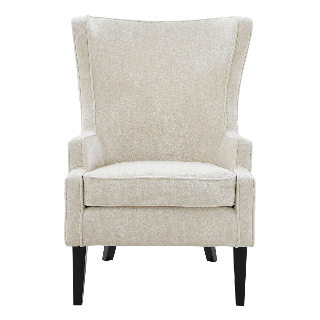 Radyn 31" Wide Polyester Wingback Chair Red Barrel Studio® Body Fabric: Opus Cream 100% Polyester