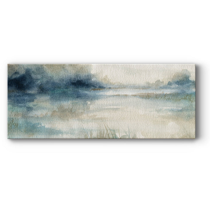 Still Evening Waters II - Wrapped Canvas Print Wade Logan® Size: 20" H x 50" W x 1.5" D