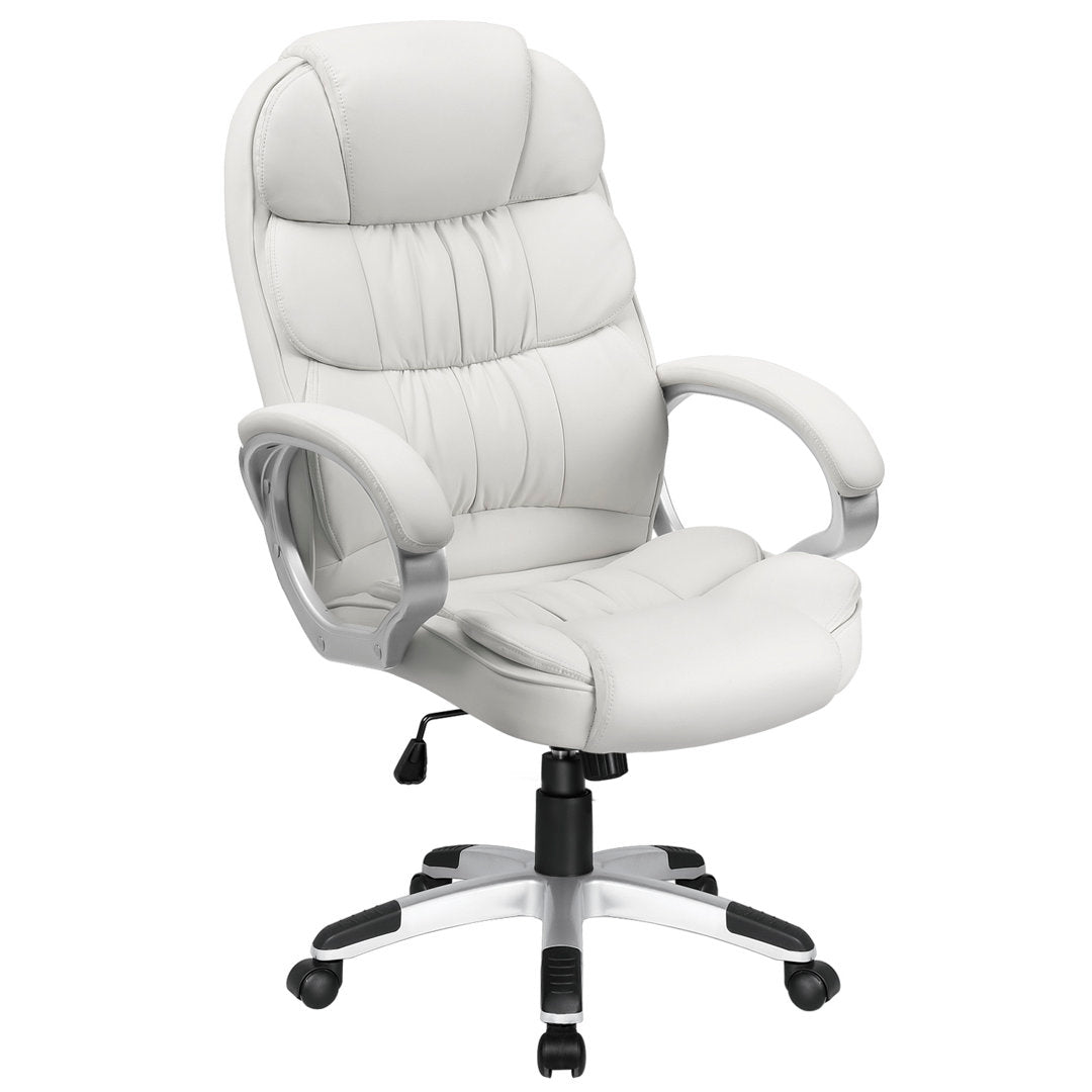 Enosburg Executive Chair Orren Ellis Color: White