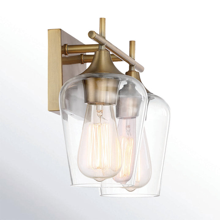 Breena Dimmable Vanity Light Birch Lane™ Finish: Warm Brass