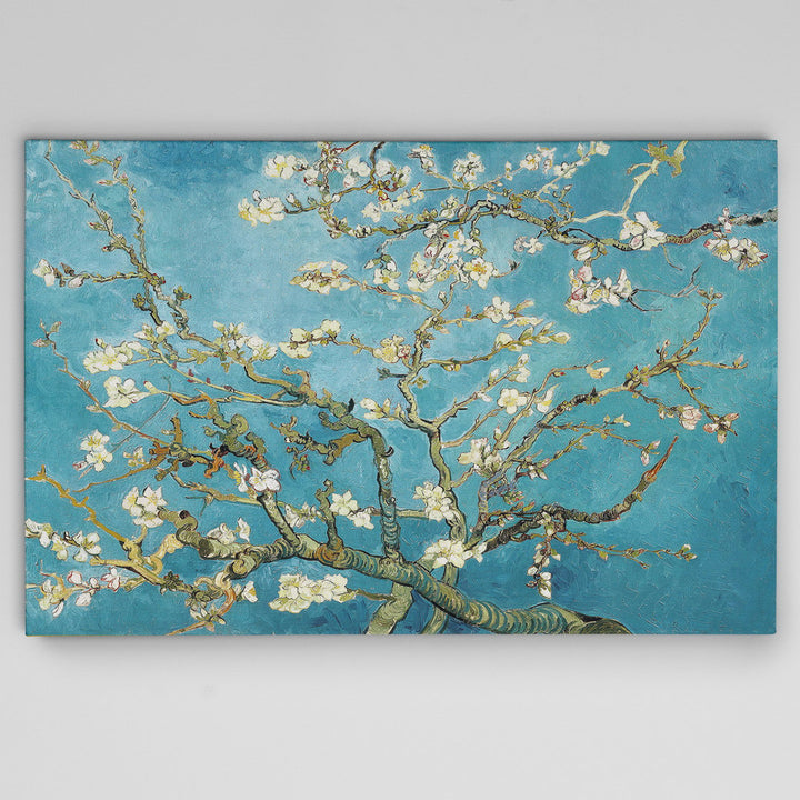 Almond Blossom' Print of Painting on Wrapped Canvas Vault W Artwork Size: 24" H x 36" W x 1.5" D