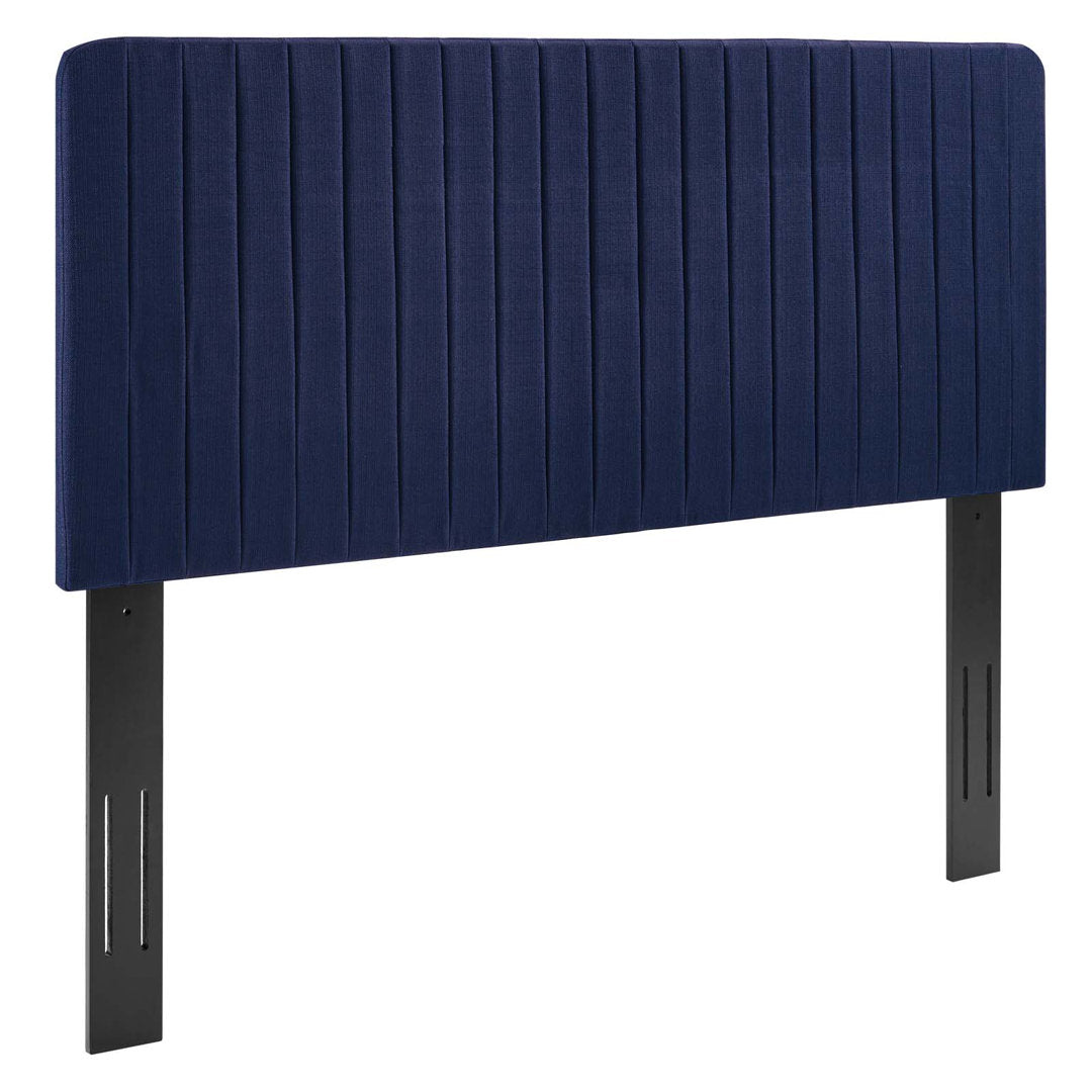 Milenna Channel Tufted Headboard Mercer41 Color: Gray Size: Twin