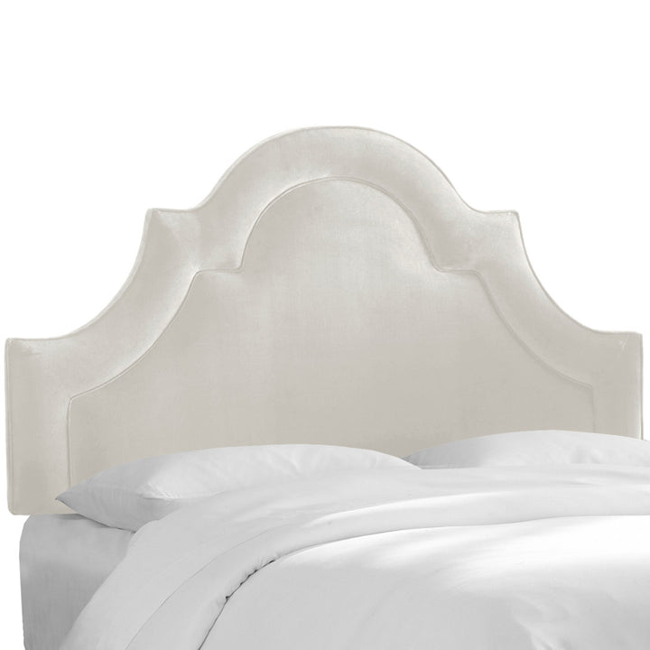 McAfee Velvet Upholstered Panel Headboard Kelly Clarkson Home Size: California King Upholstery: Bella Light Gray Performance Velvet