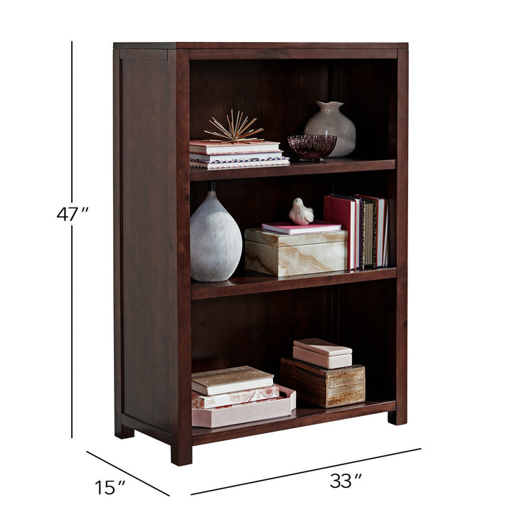 Delvonta 47" H x 99" W Standard Bookcase (Set of 3) Latitude Run®