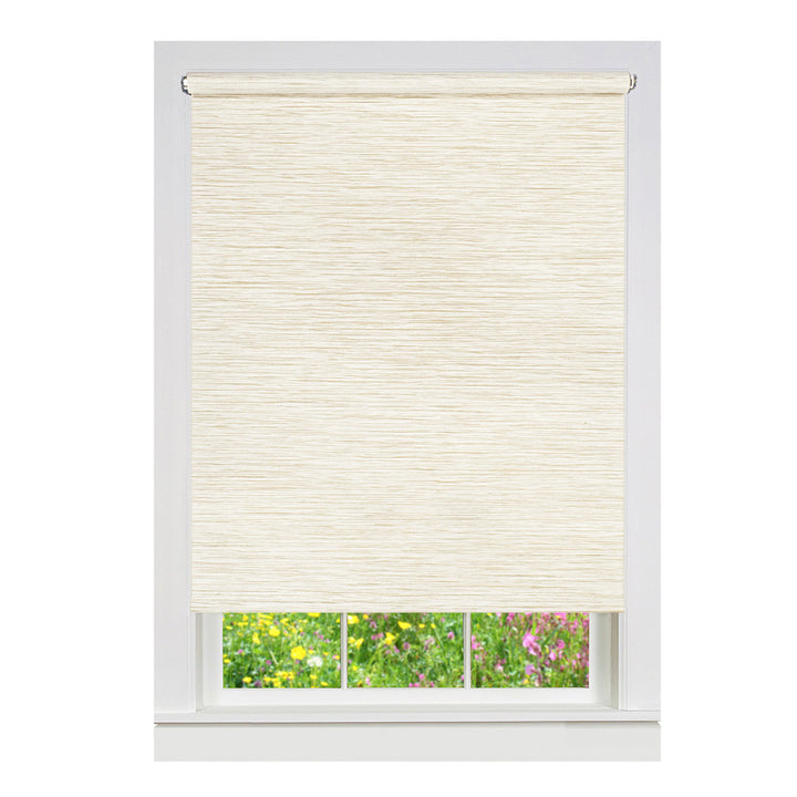 Semi-Sheer Roller Shade Gracie Oaks Length & Width: 61"W x 72"L, Finish: Linen