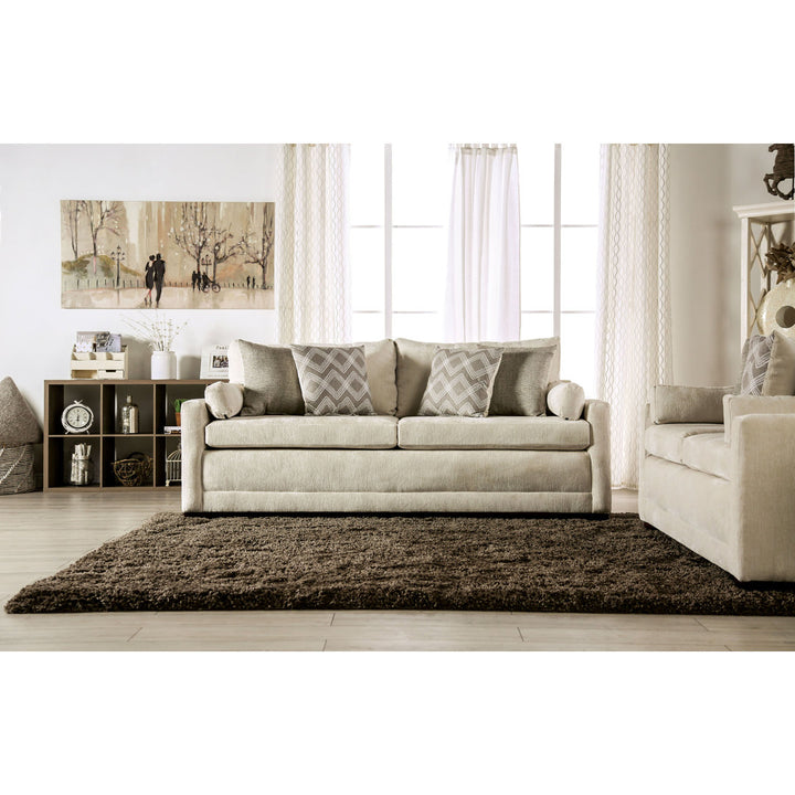Nicklaus 86.5" Chenille Square Arm Sofa Latitude Run®