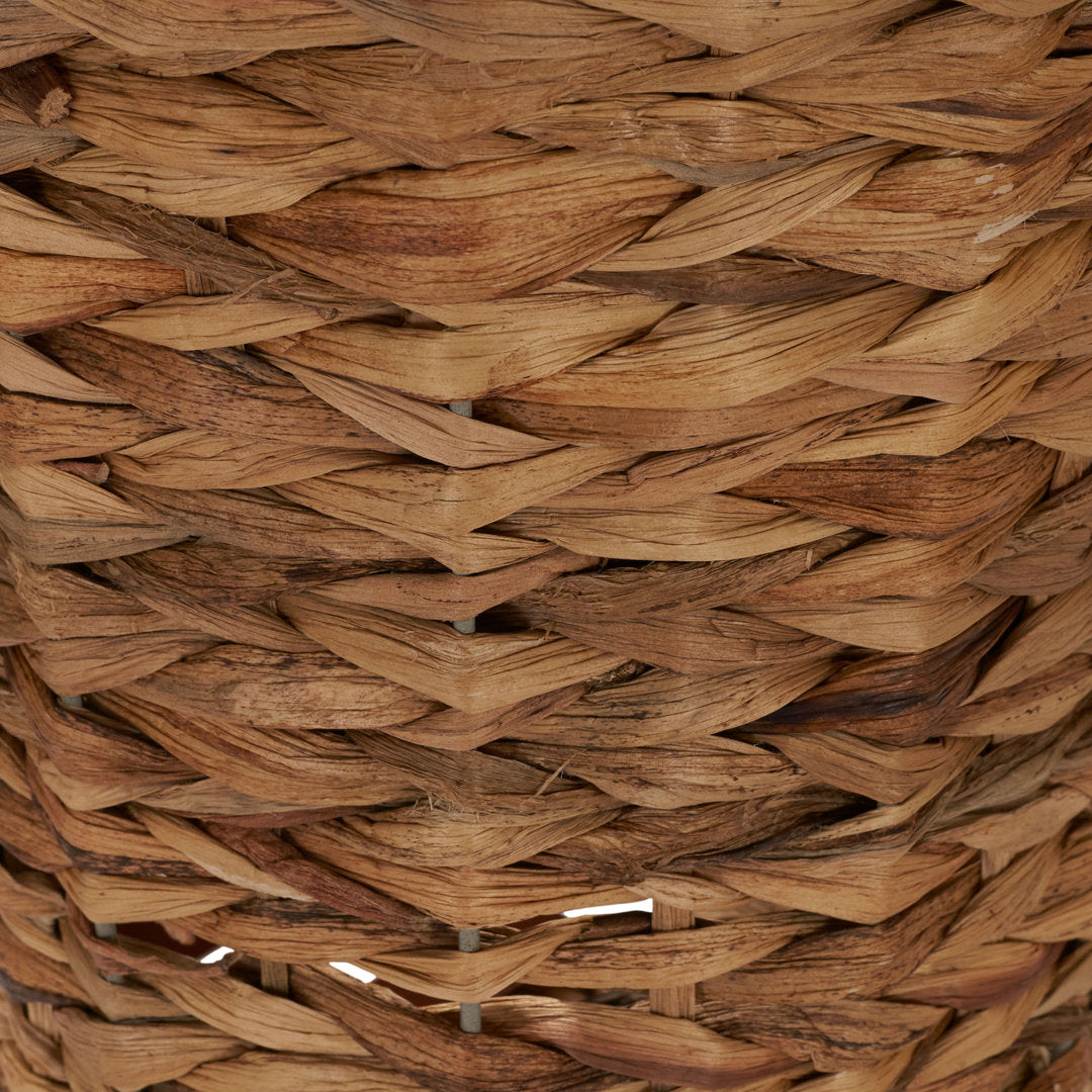 Bimal Paper Rope Gallon Waste Basket Bayou Breeze Color: Stained Hyacinth Capacity: 3 (Gallons)