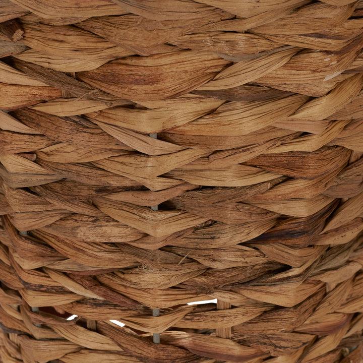 Bimal Paper Rope Gallon Waste Basket Bayou Breeze Color: Stained Hyacinth Capacity: 3 (Gallons)