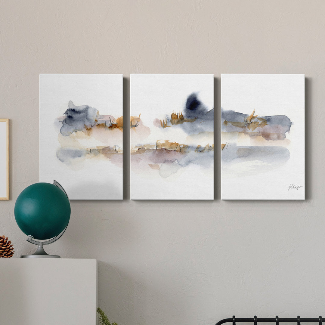 Reeds & Cattails I- Premium Gallery Wrapped Canvas - Ready To Hang Red Barrel Studio® Size: 60" H x 120" W x 1" D