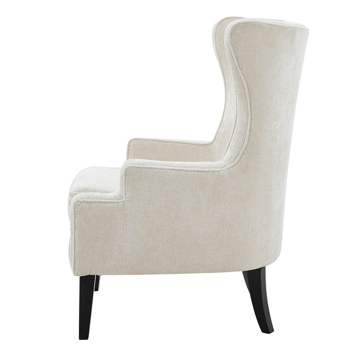 Radyn 31" Wide Polyester Wingback Chair Red Barrel Studio® Body Fabric: Opus Cream 100% Polyester