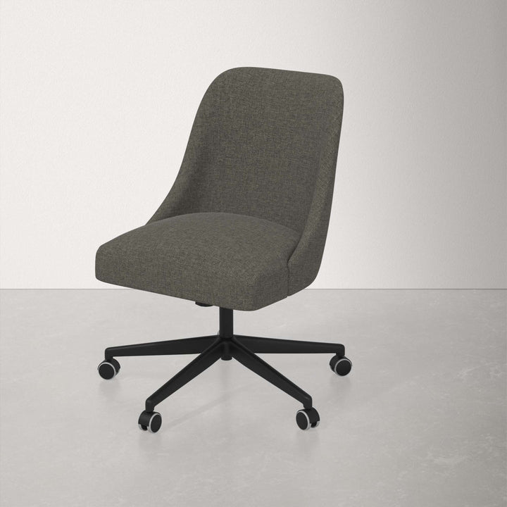 Acosta Task Chair AllModern Upholstery Color: Zuma Charcoal Textured Linen