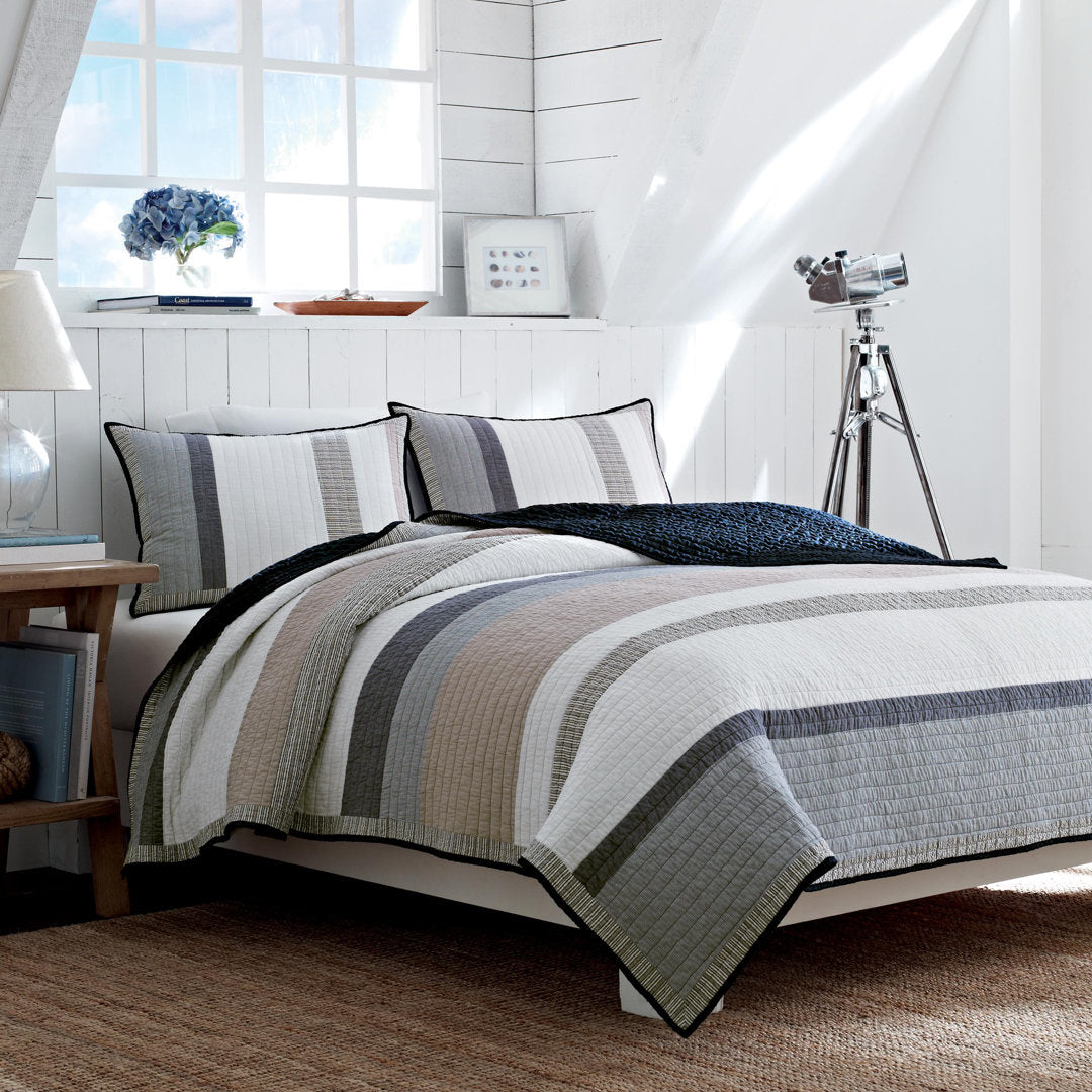 Tideway Quilted Standard Sham Nautica