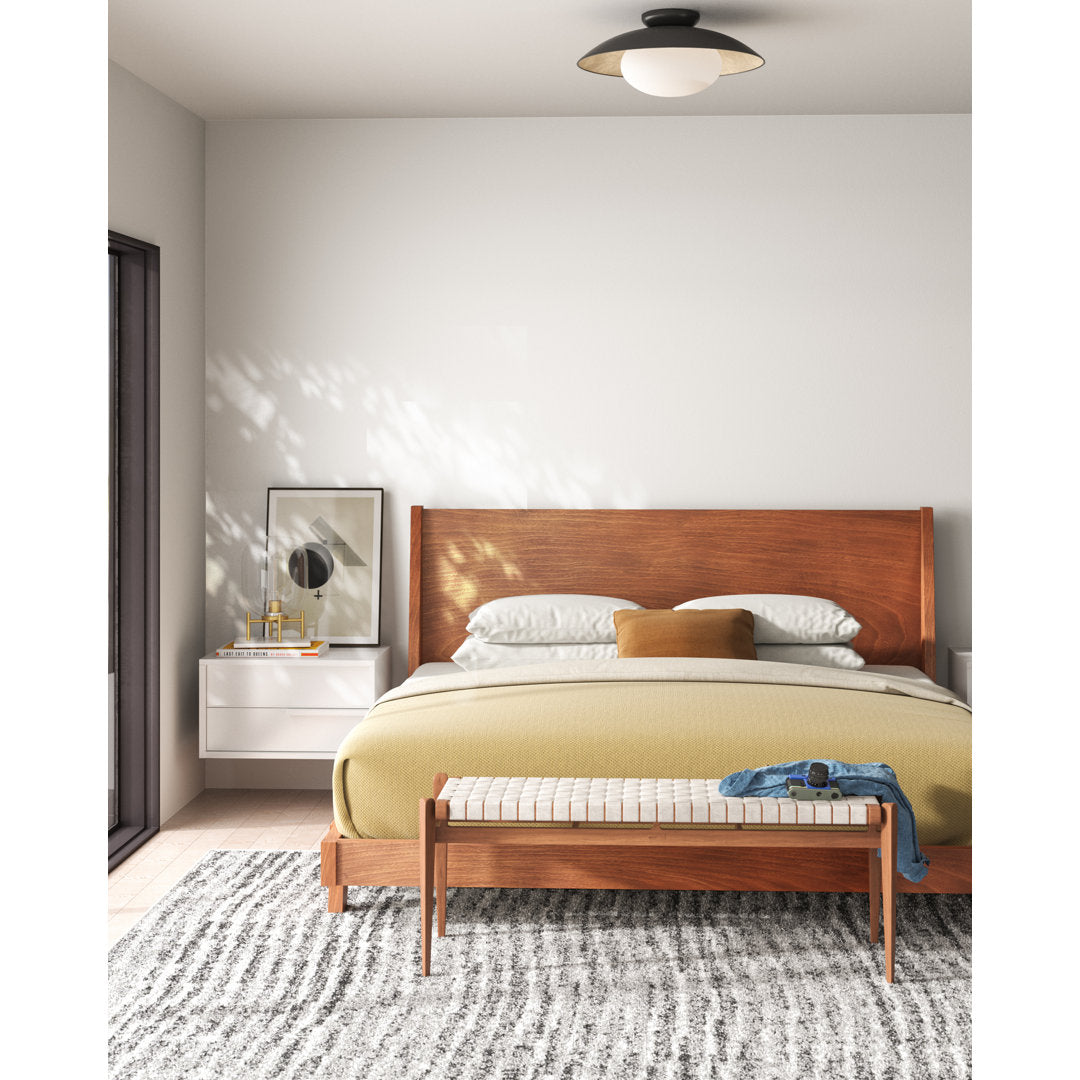 Artimas Abstract Transitional Performance Gray Rug Ebern Designs Rug Size: Rectangle 9' x 12'