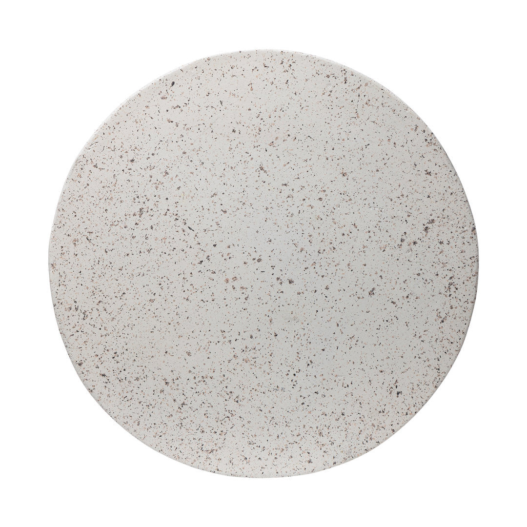 Ruiz 17.75'' Tall Accent Stool Joss & Main Color: White Terrazo