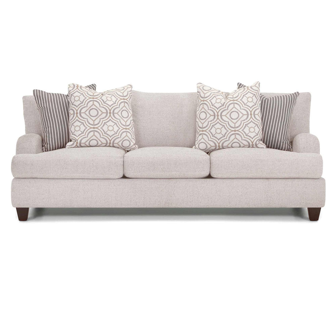 Somerville 93" Sofa with Reversible Cushions Sand & Stable™ Fabric: Gray 100% Polyester