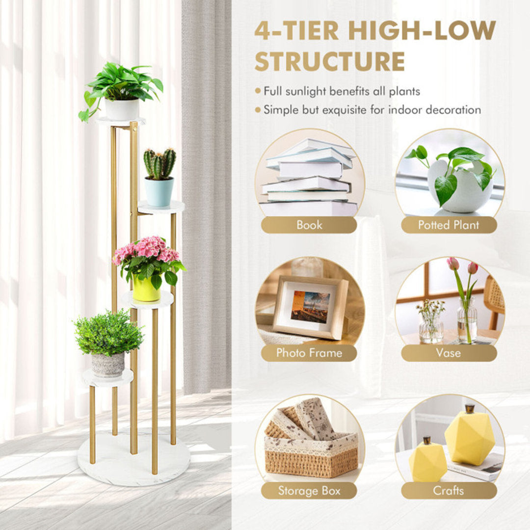 Giverin Round Multi-Tiered Plant Stand Mercer41