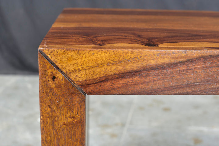 Luro Sheesham Wood Bench Union Rustic Size: 18" H x 60" W x 14" D