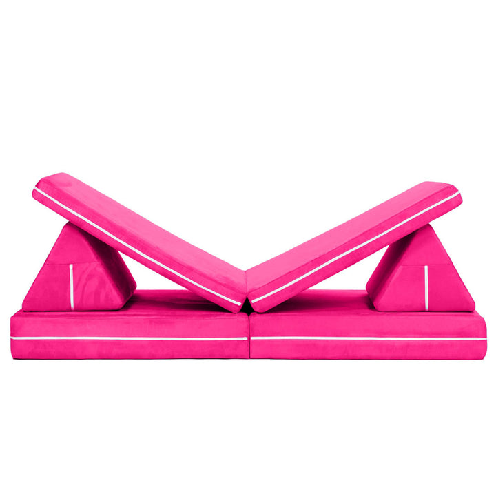 Marrero  Zipline Playscape - Imaginative Furniture Playset for Creative Kids Isabelle & Max™ Color: Fuchsia