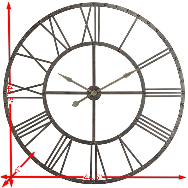 Acerra 44.5" Wall Clock Birch Lane™