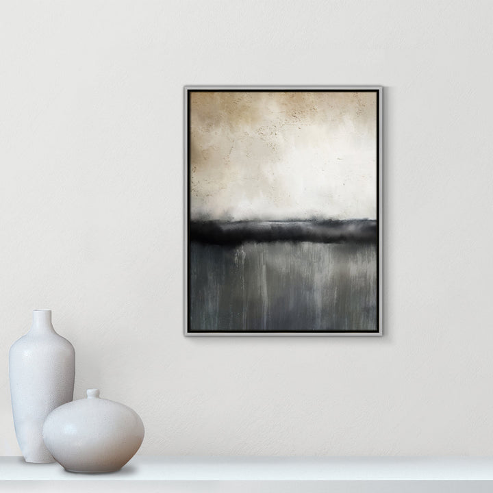 Sunset by Kimberly Allen Print Joss & Main Size: 29.5" H x 23.5" W x 2" D Format: Silver Framed Canvas