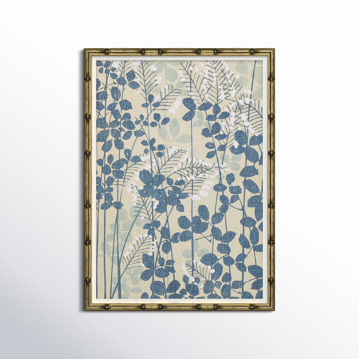Amelia 'Asian Textile Patterns' Framed Graphic Art Print Joss & Main