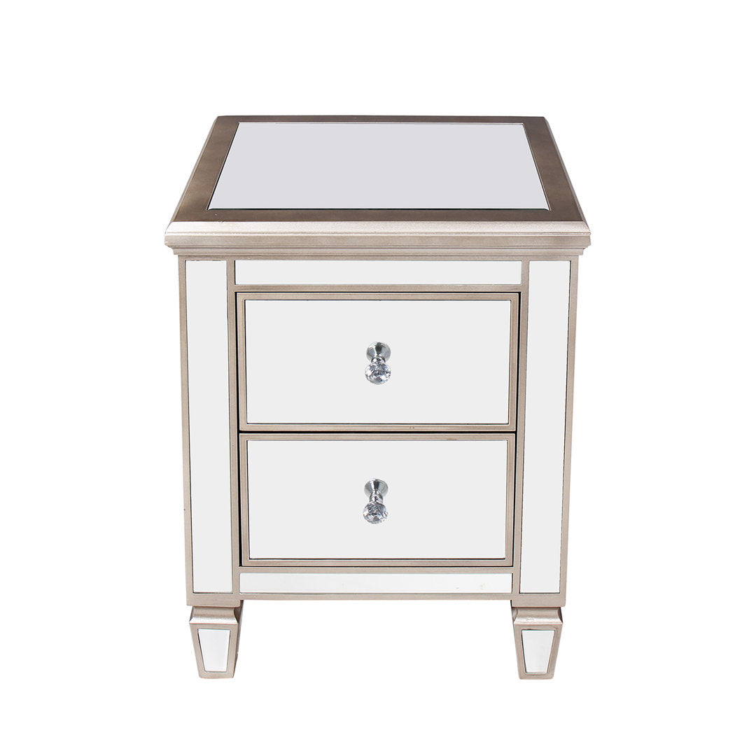 Laurine 2 Drawer Nightstand Everly Quinn