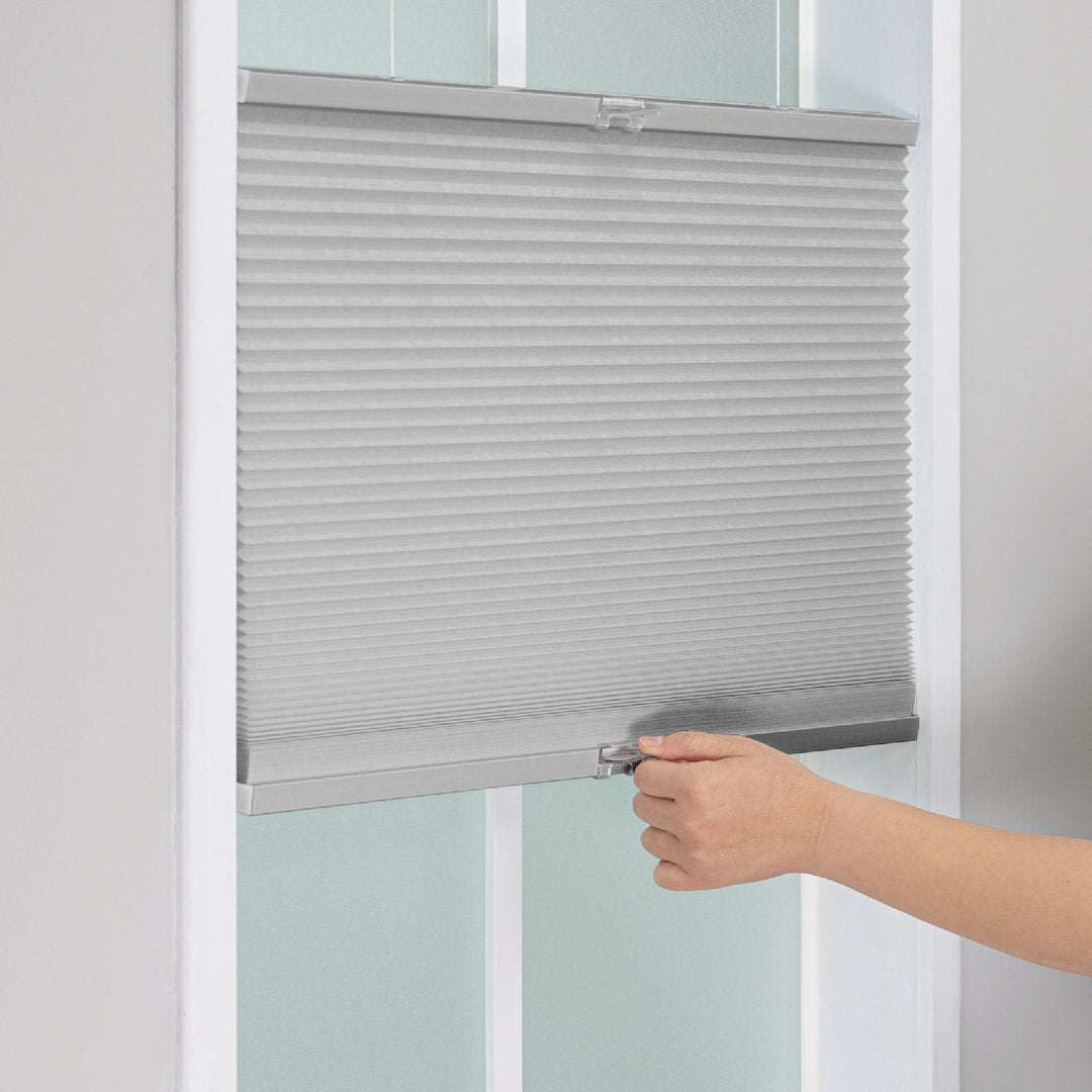 1 inch Cordless Semi-Sheer Light Filtering Top Down Bottom Up Cellular Shade Symple Stuff Blind Size: 32.5"W x 72"L Finish: Gray Cloud