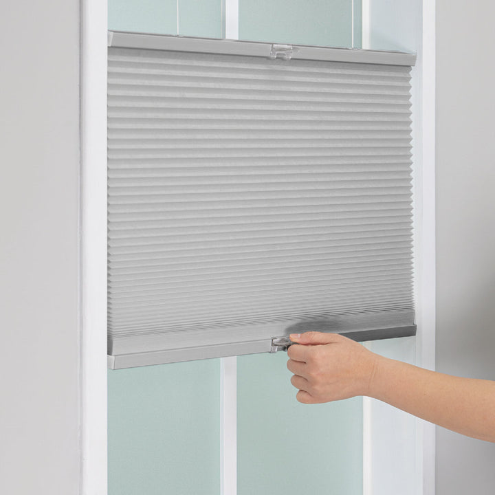 1 inch Cordless Semi-Sheer Light Filtering Top Down Bottom Up Cellular Shade Symple Stuff Blind Size: 32.5"W x 72"L Finish: Gray Cloud