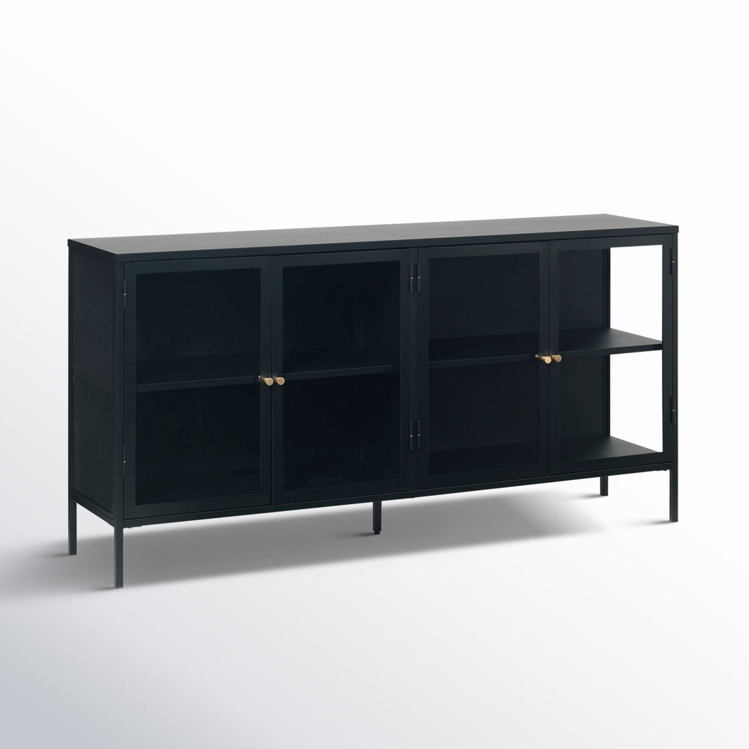 Kellen Black 4-Section Sideboard AllModern