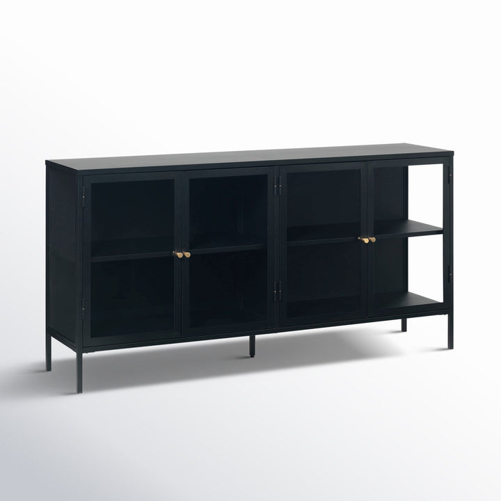 Kellen Black 4-Section Sideboard AllModern