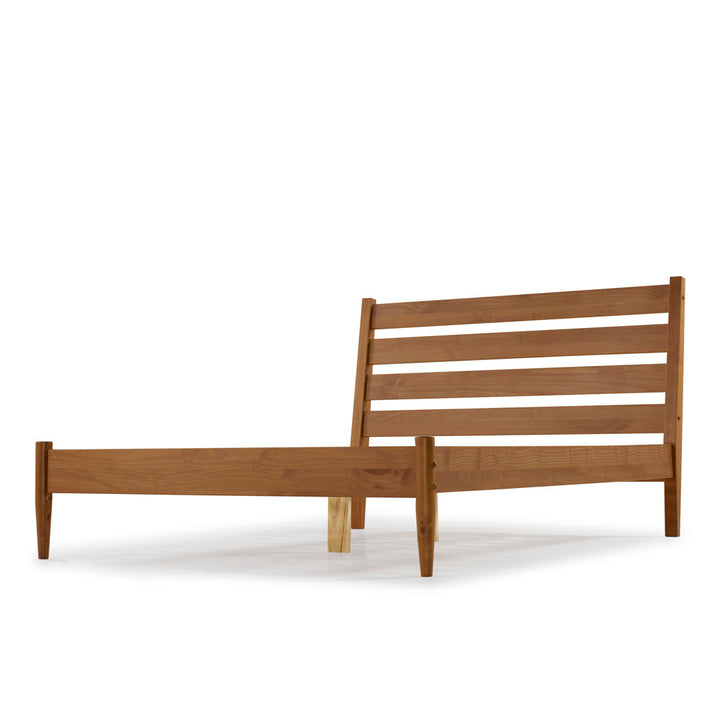 Grady Queen Size Solid Wood Bed AllModern Color: Castanho