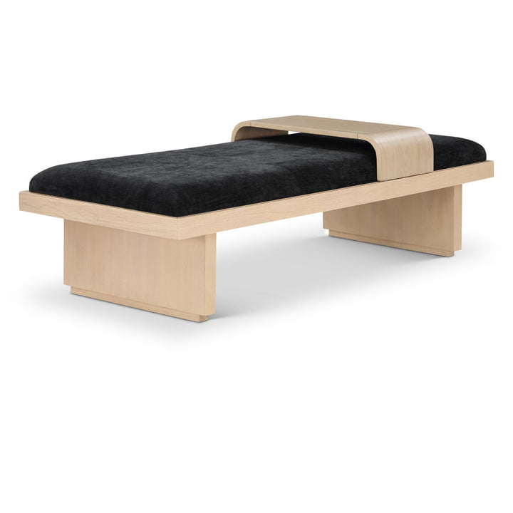 Bryaunna Chenille Fabric Upholstered Bench Wade Logan®