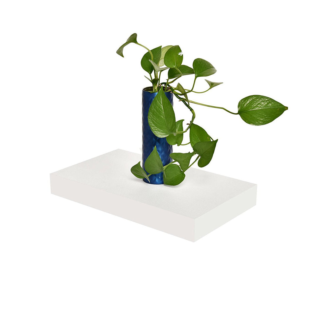 Bovina Floating Shelf Winston Porter Size: 2" H x 16" W x 9.25" D Finish: White