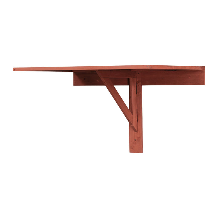 Bridger Solid Wood Balcony Table Loon Peak®