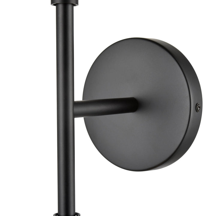 Cournoyer 2-Light Dimmable Wallchiere George Oliver Shade Color: White Finish: Black
