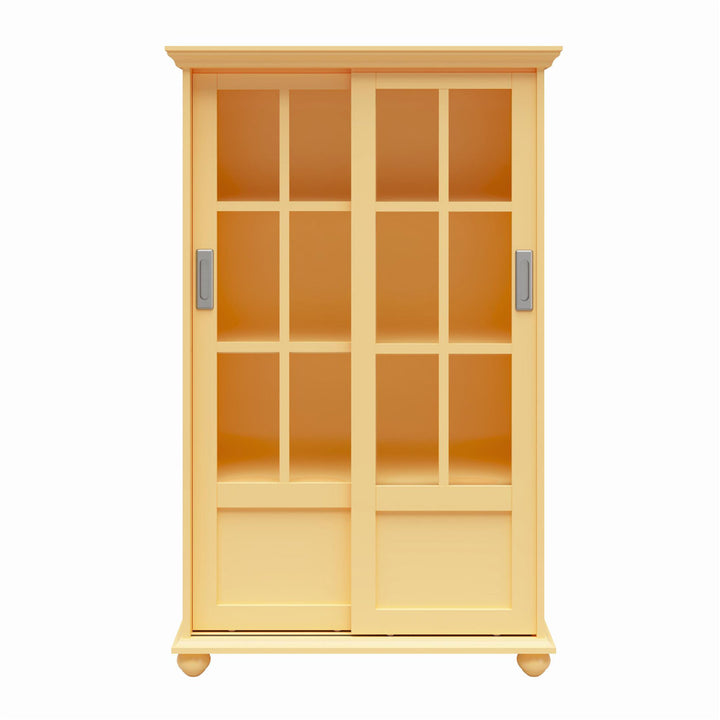 51" H x 31.75" W Standard Bookcase Andover Mills™ Color: Pale Yellow