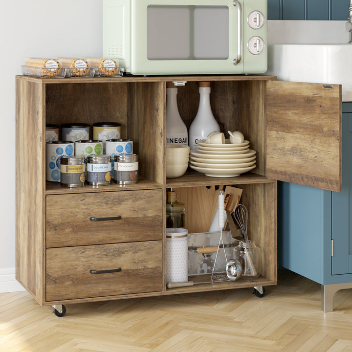 Valles 2-Drawer Lateral Filing Cabinet Union Rustic Color: Rustic Brown