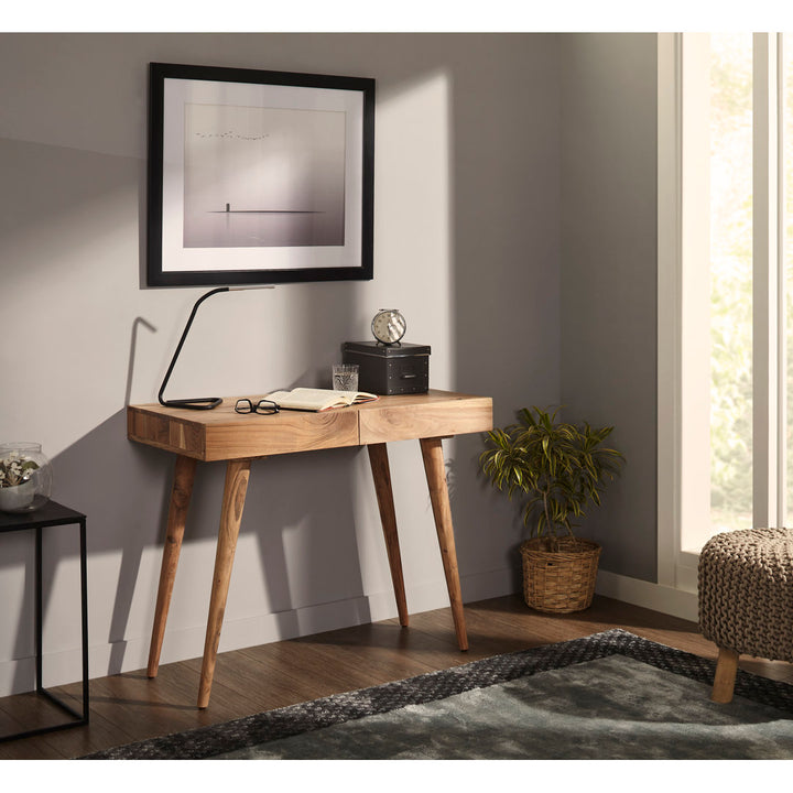 Chicago Desk Union Rustic Color: Matte Wax Walnut