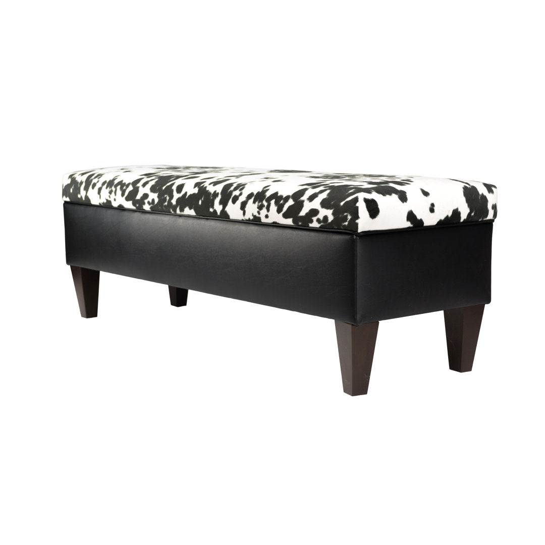 Brooke Upholstered Bench Sole Designs Upholstery Color: Black