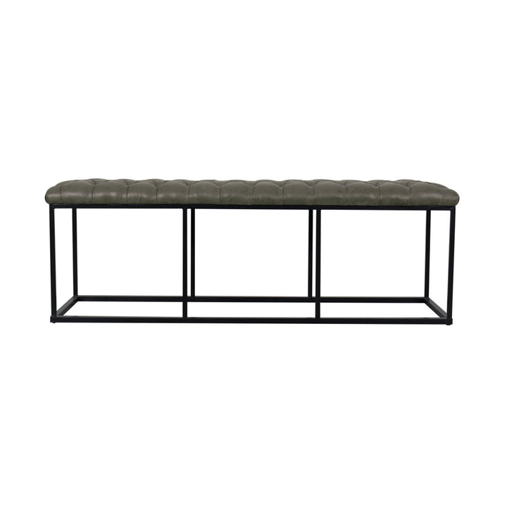 Darren Faux Leather Bench Trent Austin Design®