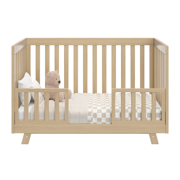 Beckett 3-in-1 Convertible Crib Storkcraft Color: Driftwood Pieces Included: Crib