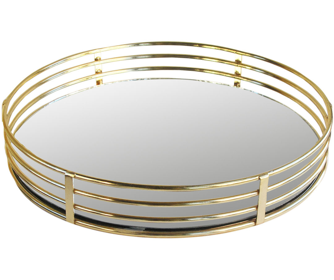 Chanetta Vanity Tray Mercer41 Color: Gold